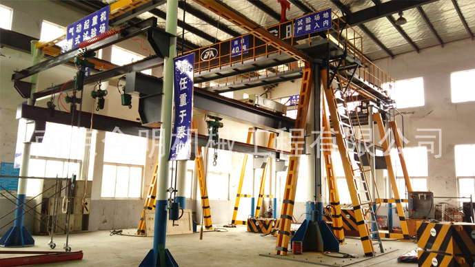 本公司型式試驗(yàn)場(chǎng)及氣動(dòng)橋式起重機(jī)正式啟用啦！